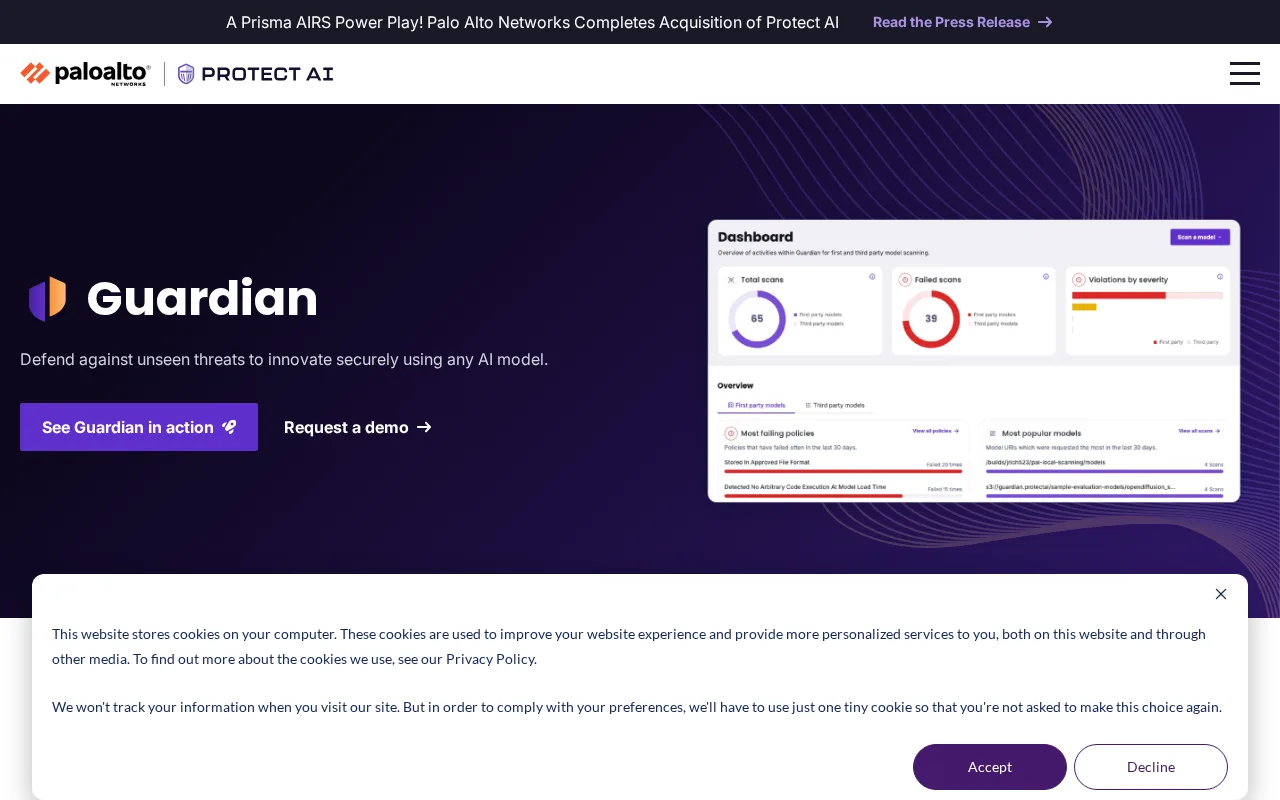 Protect AI Guardian — preview