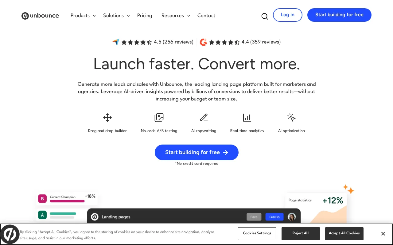 Unbounce — preview