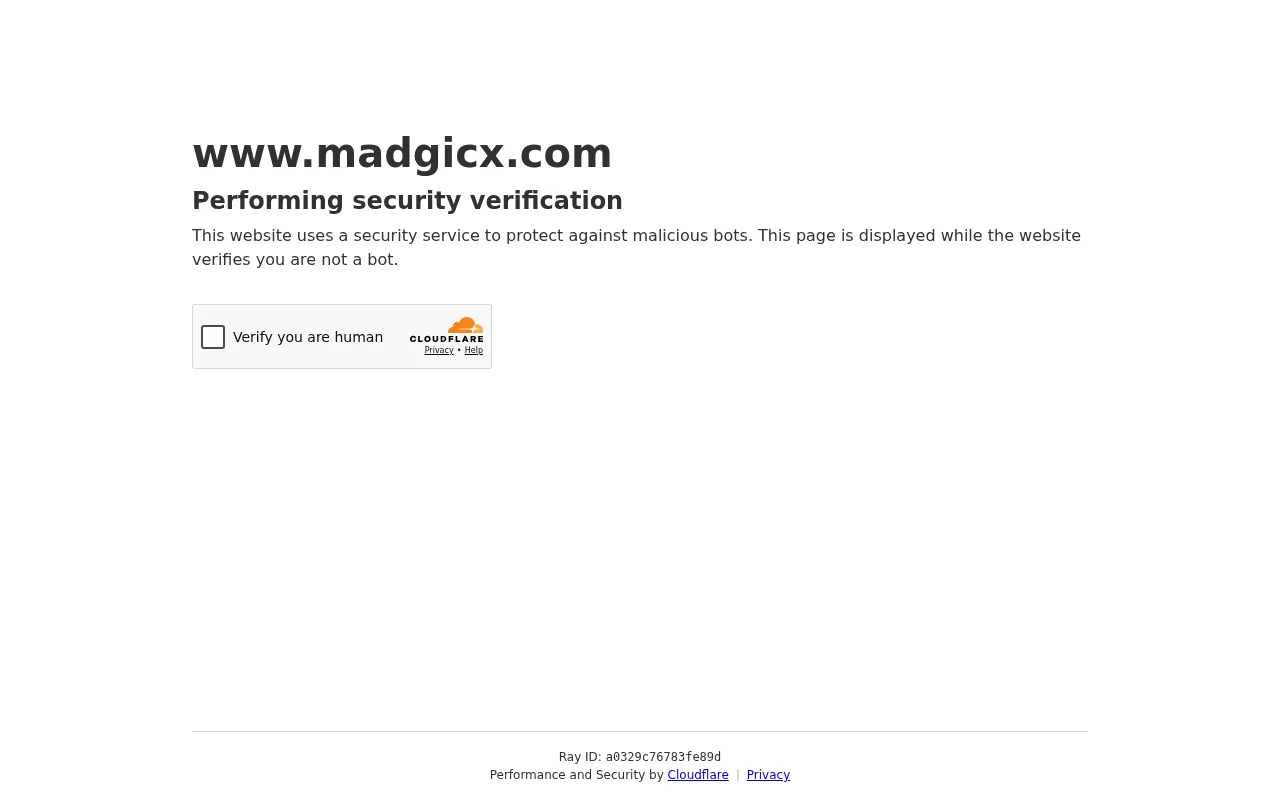 Madgicx — preview