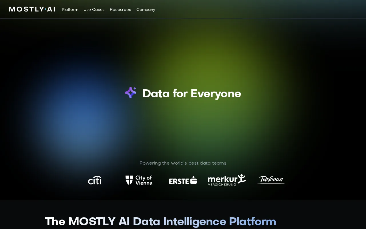 Mostly AI — preview