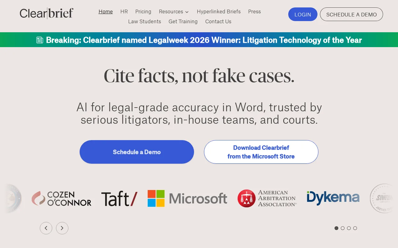 Clearbrief — preview