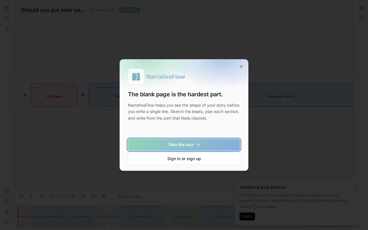 NarrativeFlow — preview