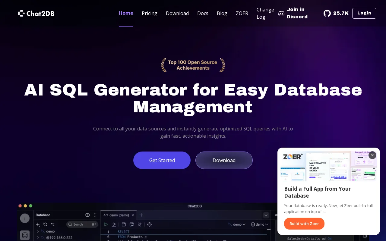 Chat2DB — preview