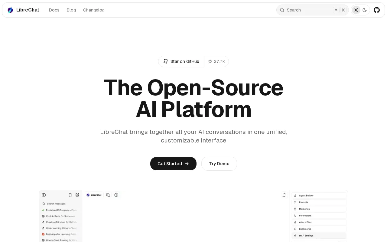 LibreChat — preview