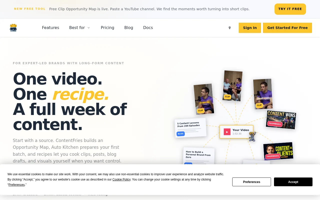 ContentFries — preview