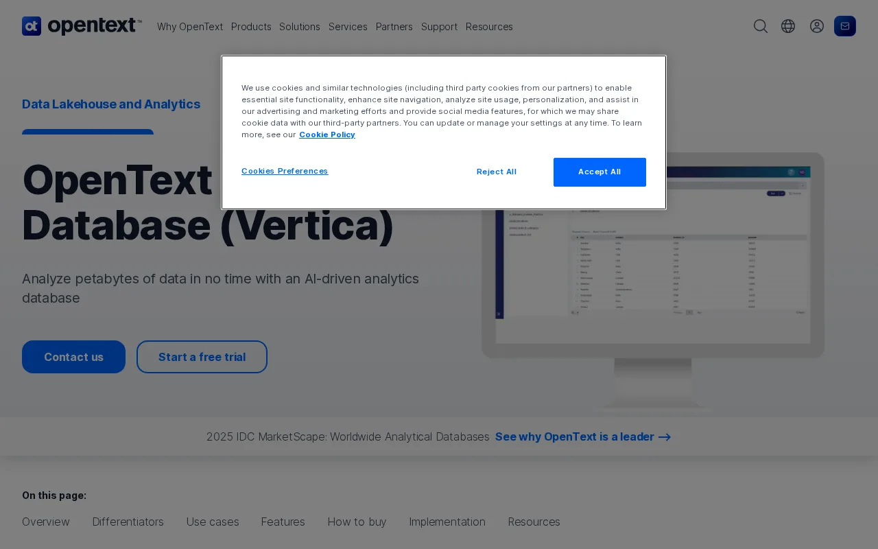 Vertica — preview