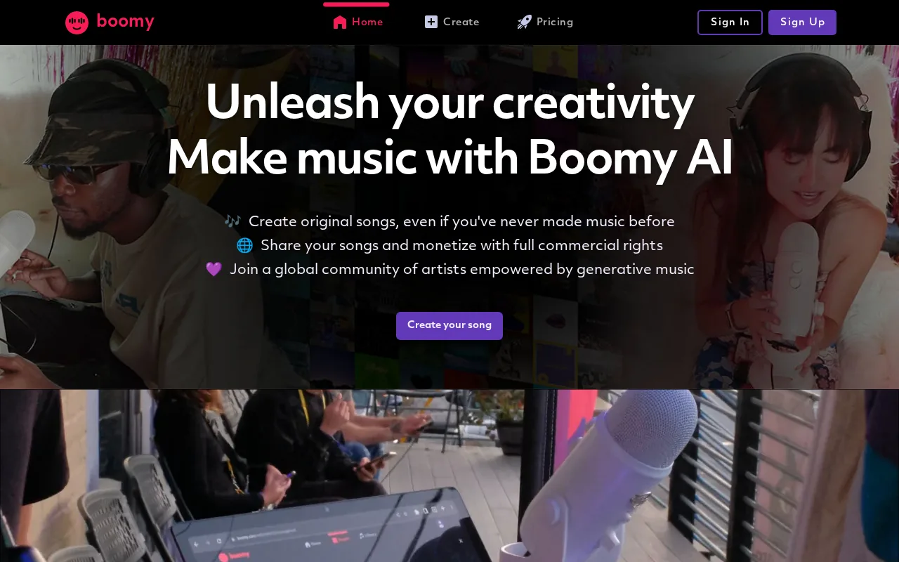 Boomy — preview