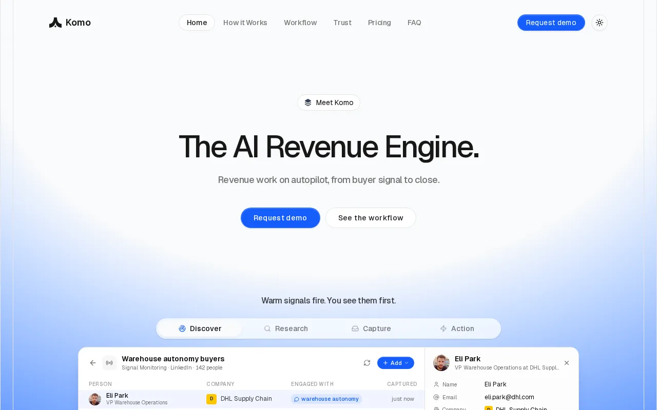 Komo AI — preview