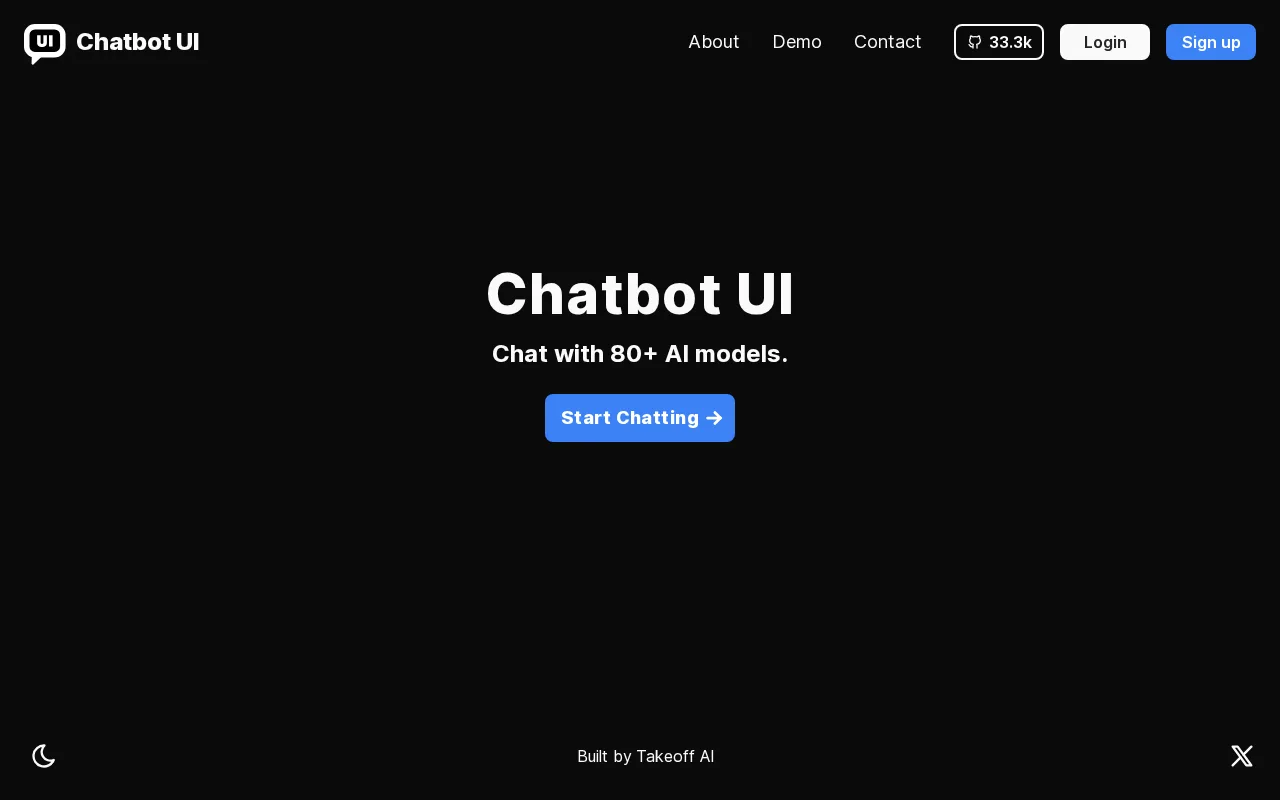Chatbot UI — preview