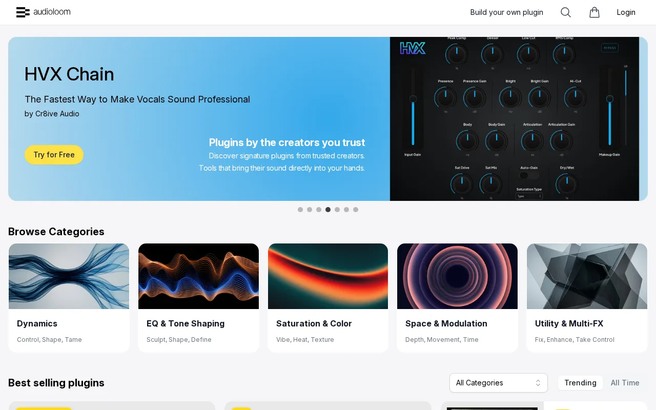 AudioLoom — preview