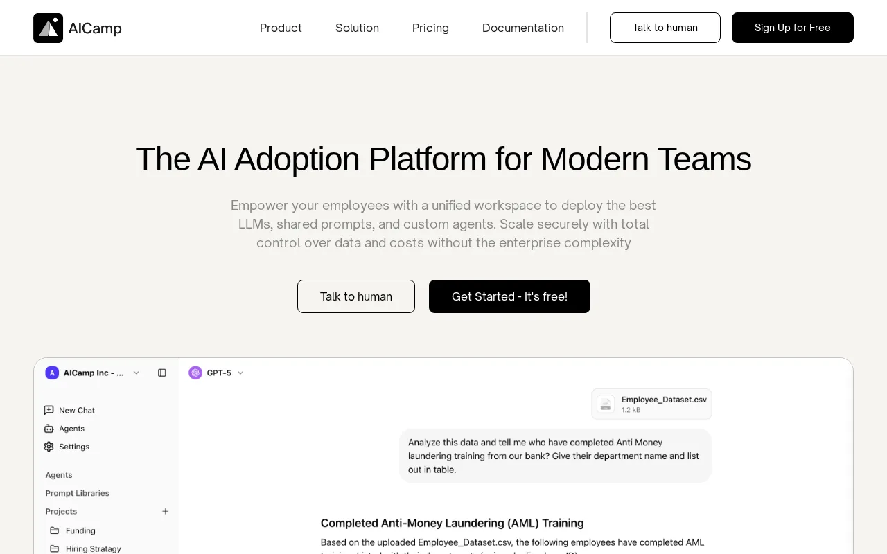 AICamp — preview