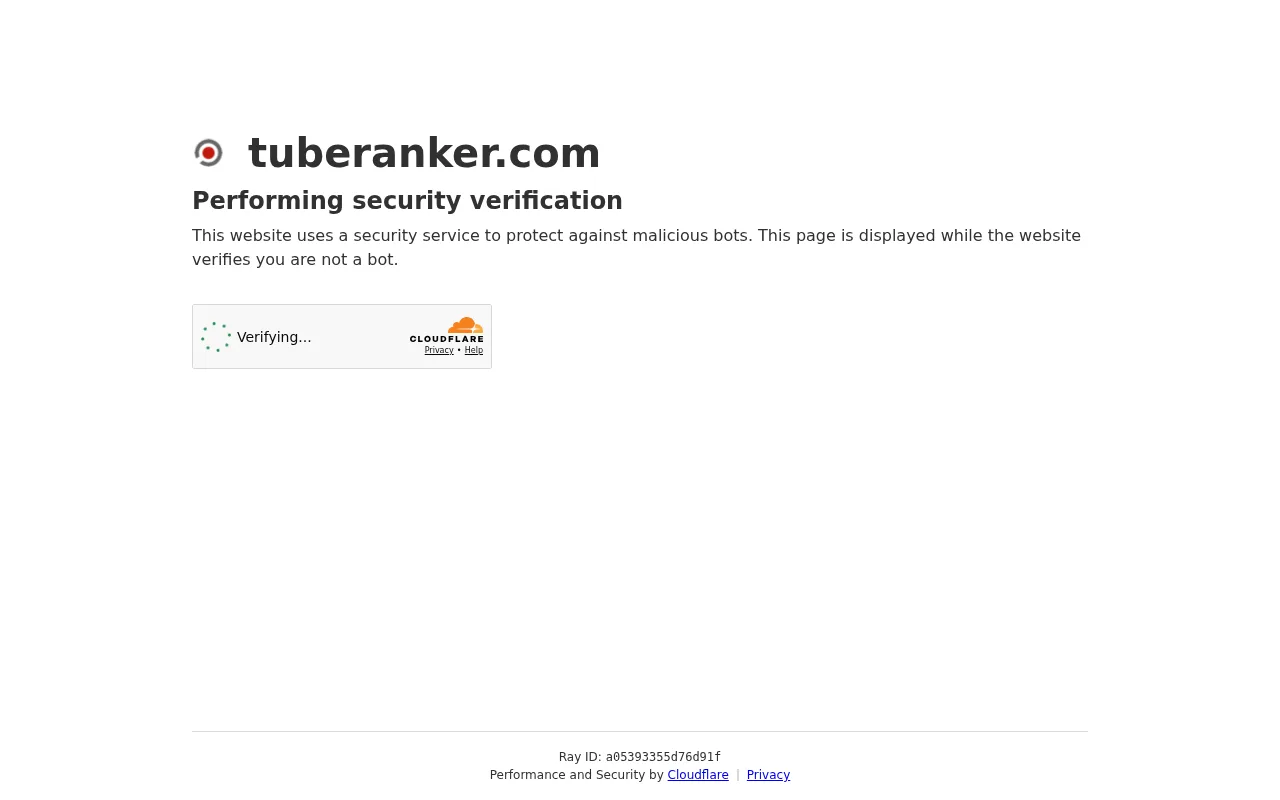 TubeRanker — preview