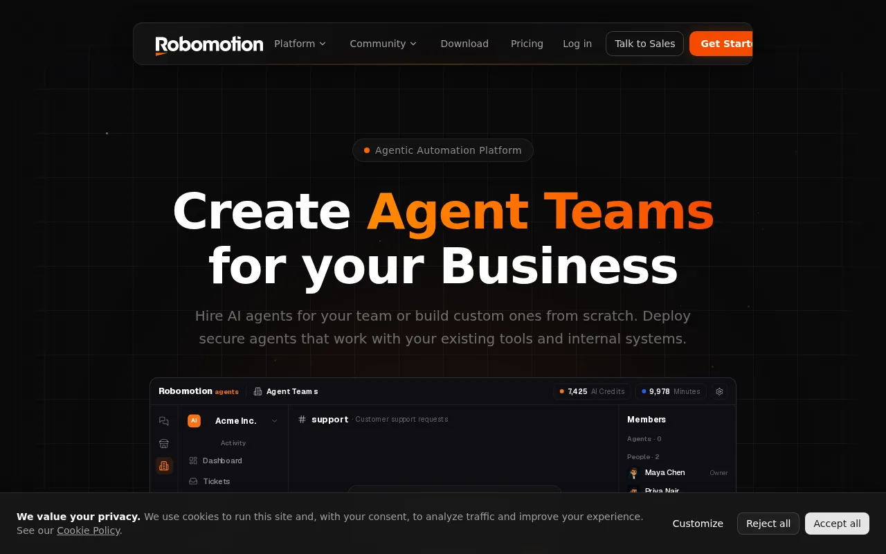 Robomotion — preview