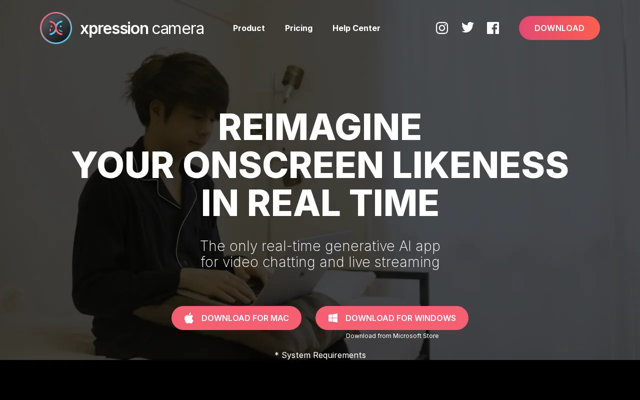 Xpression Camera — preview