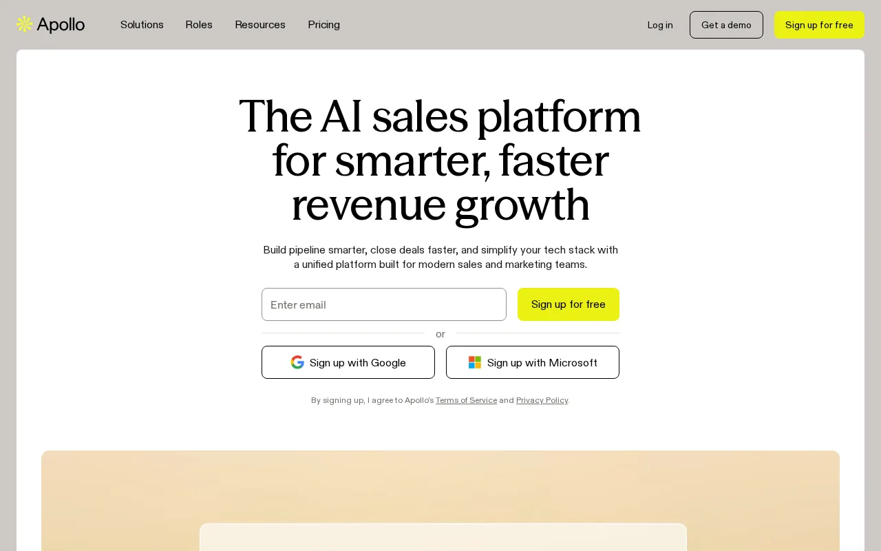 Apollo.io — preview