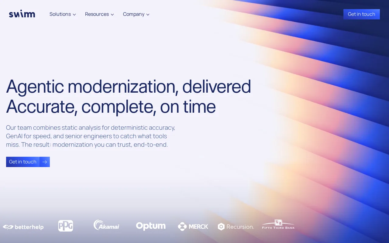 Swimm — preview