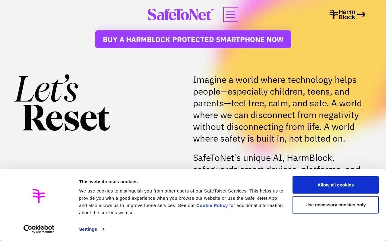 SafeToNet — preview