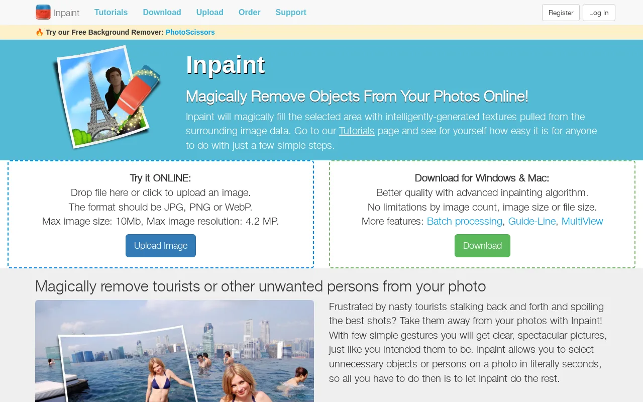 Inpaint — preview
