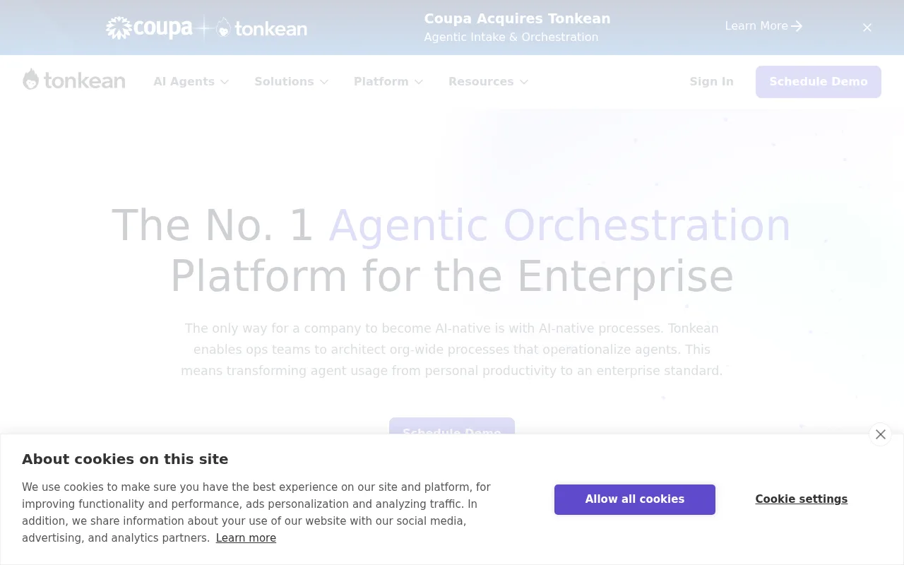Tonkean — preview