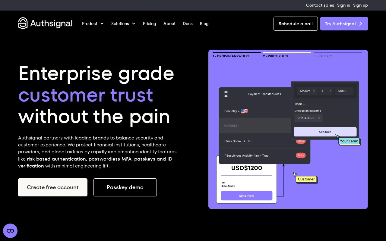 Authsignal — preview