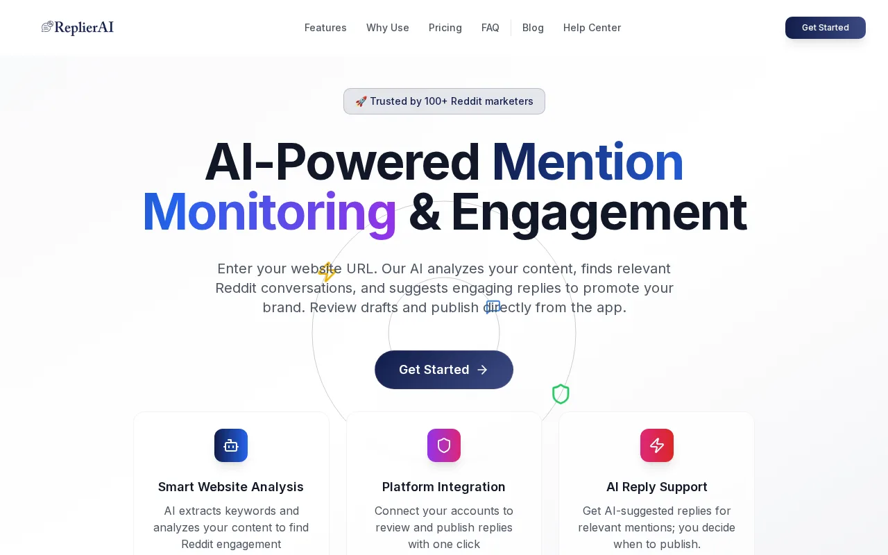 Replier AI — preview