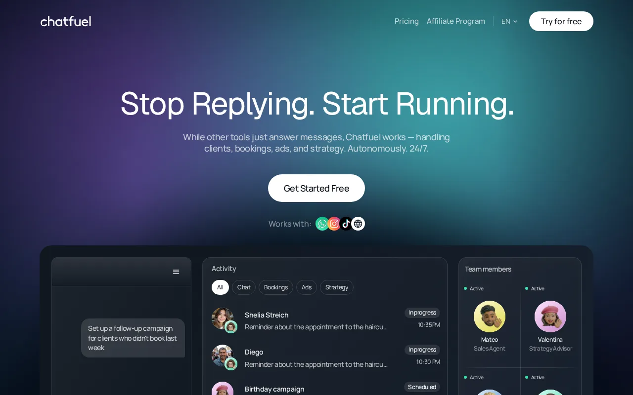 Chatfuel — preview