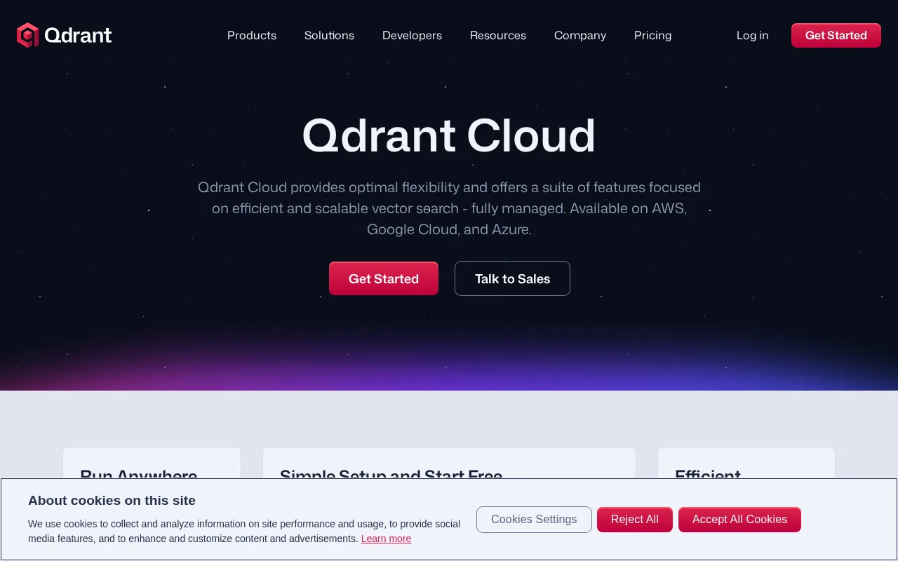Qdrant Cloud — preview