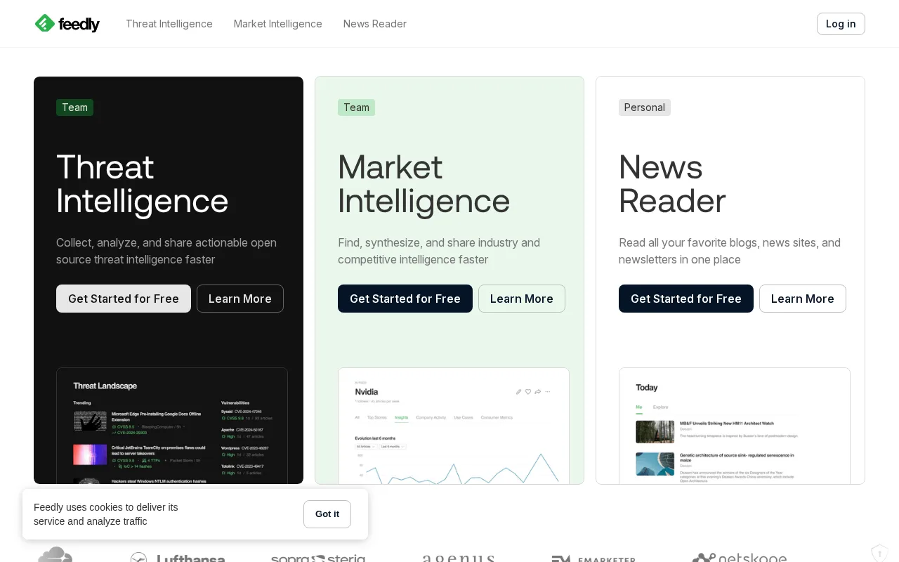 Feedly — preview