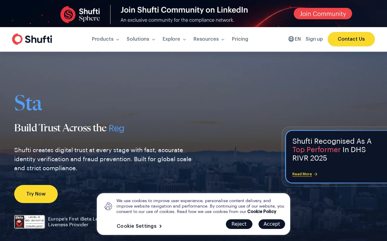 Shufti Pro — preview