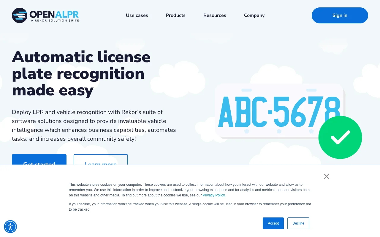 OpenALPR — preview
