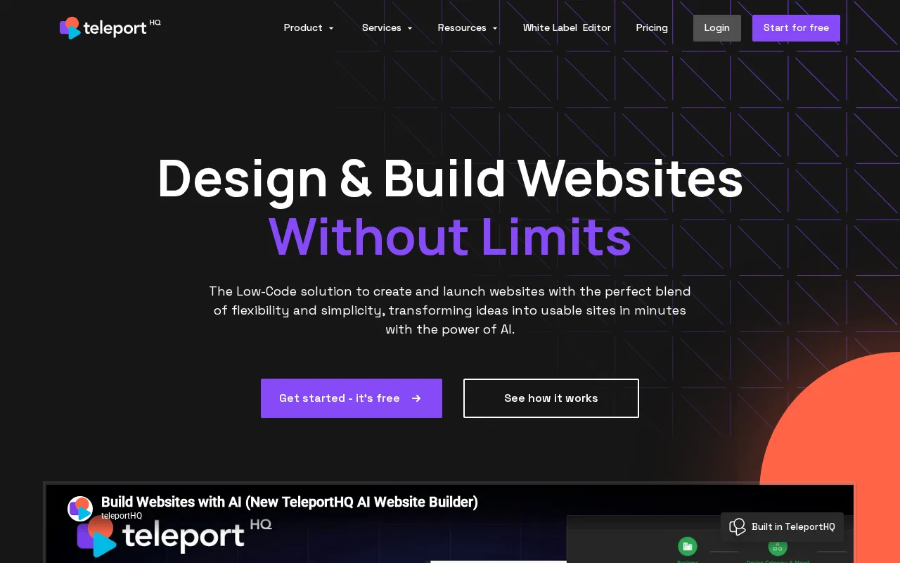 TeleportHQ — preview