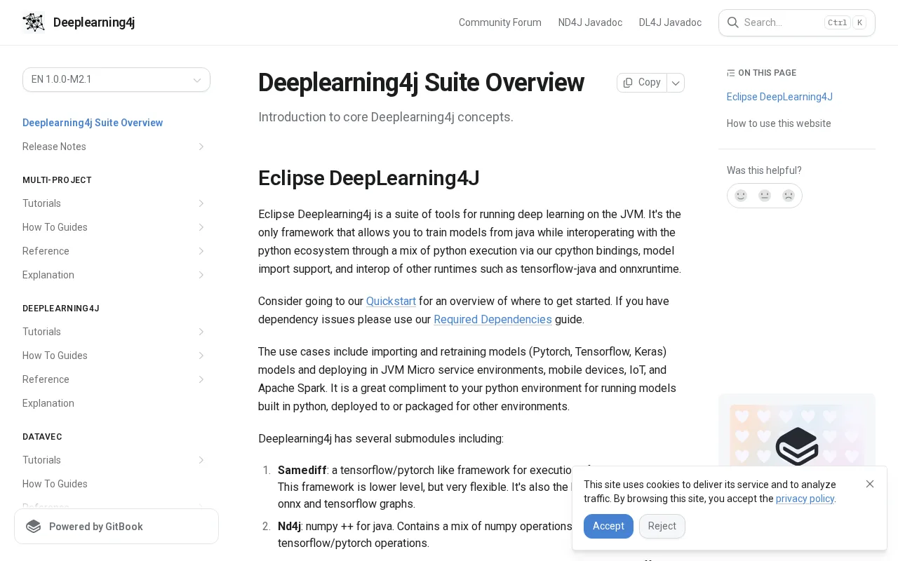 DeepLearning4J — preview