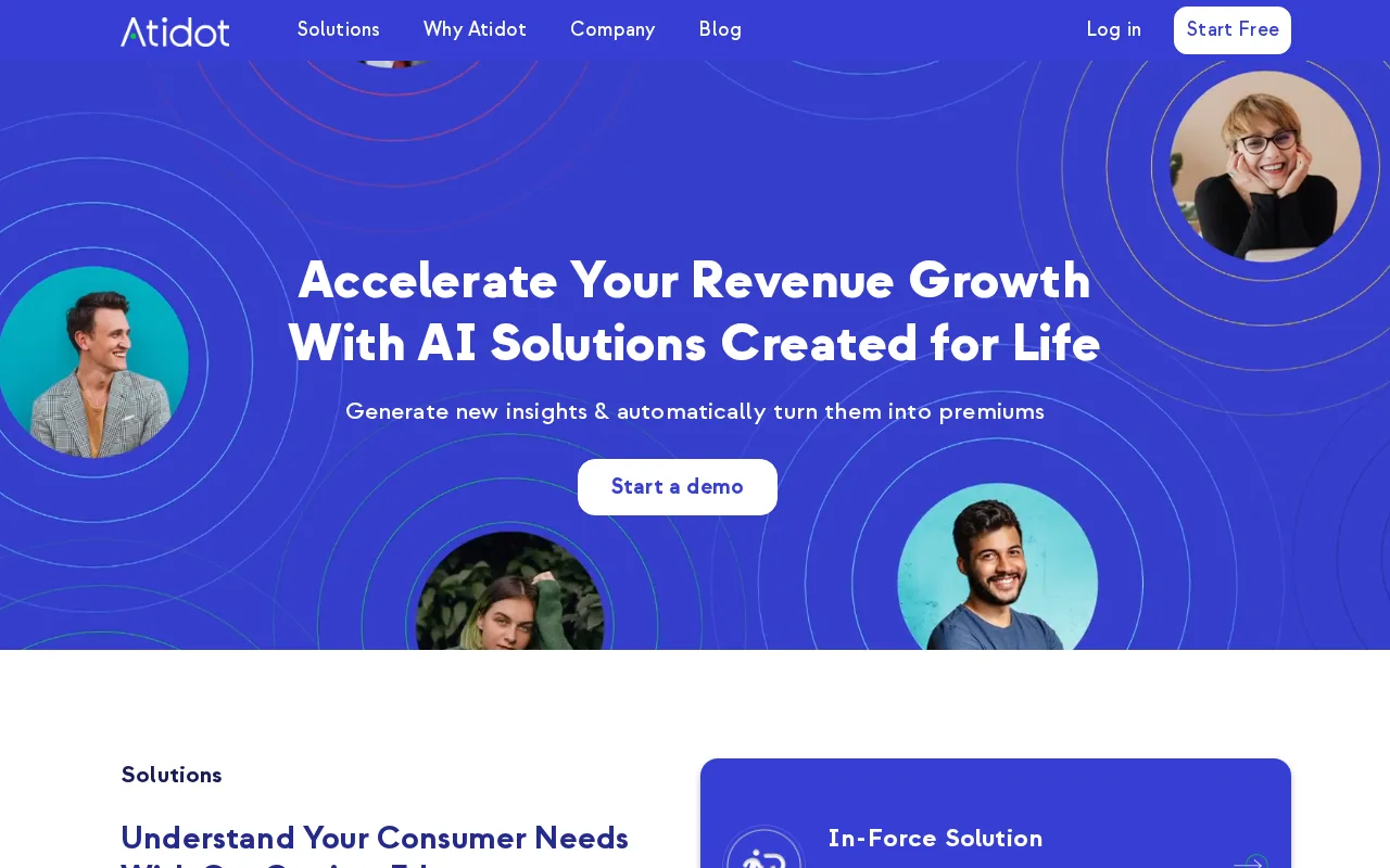 Atidot Platform — preview