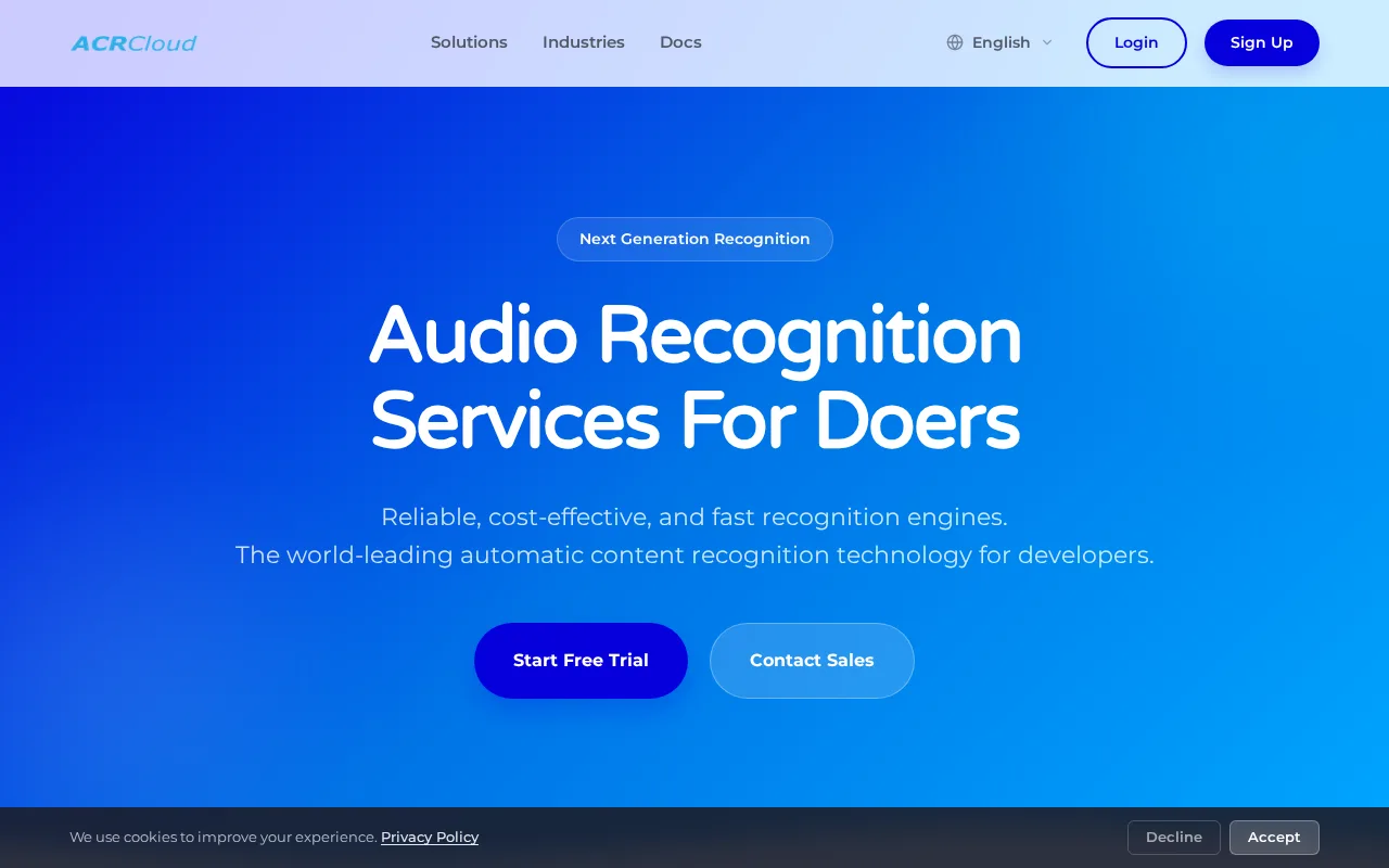 ACRCloud — preview
