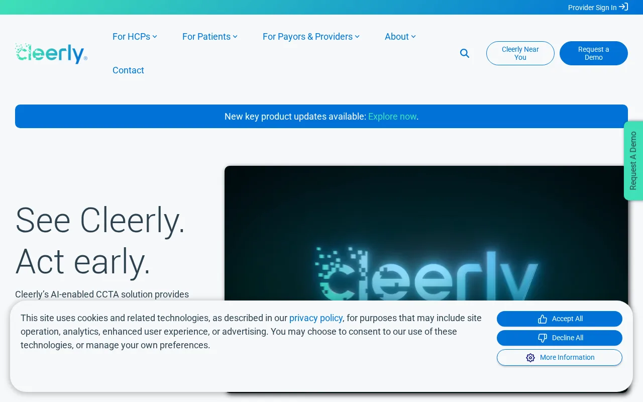 Cleerly Coronary AI (Cleerly Platform) — preview