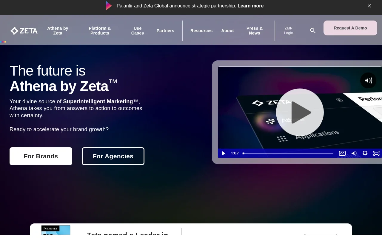 Zeta Marketing Platform (Zeta CDP) — preview