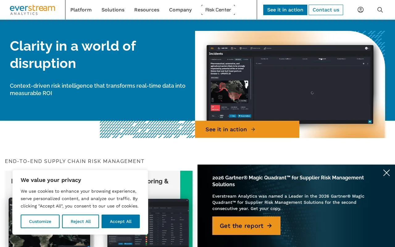 Everstream Platform — preview