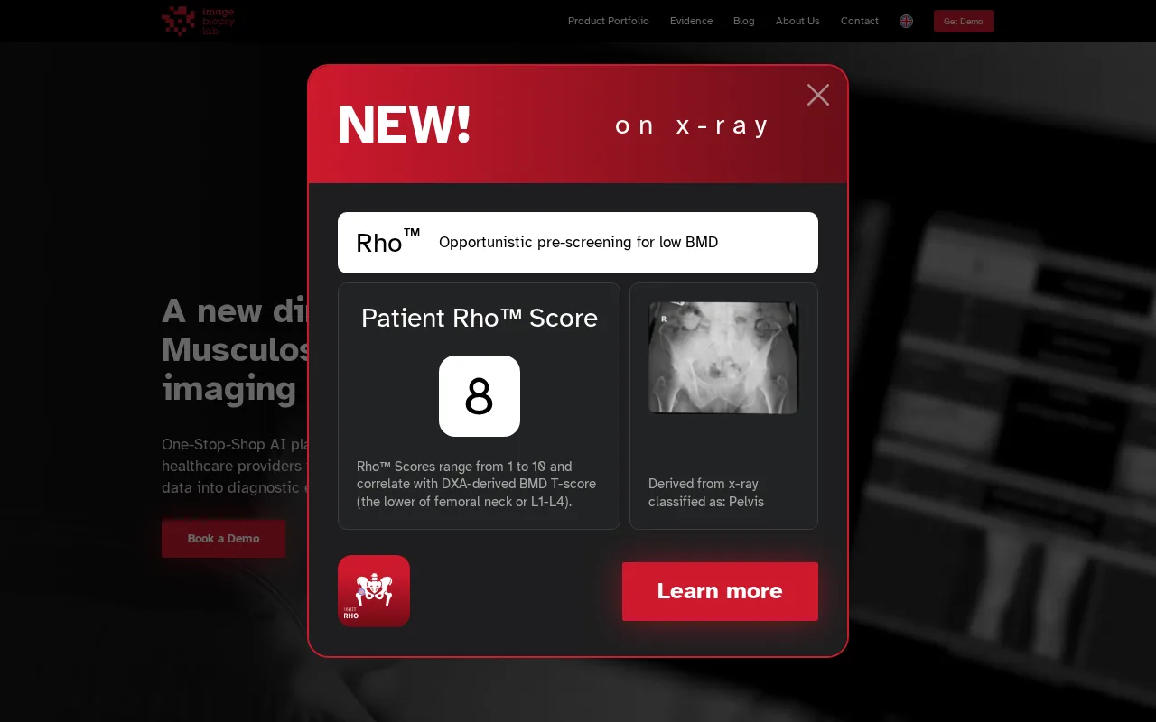ImageBiopsy Lab — preview