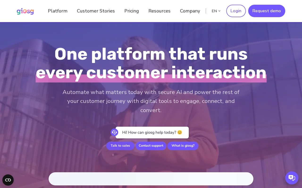 Giosg — preview