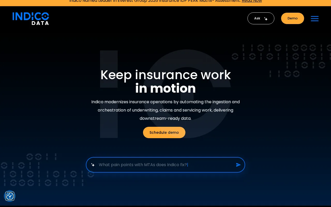 Indico Data — preview