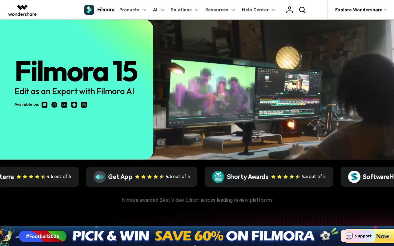 Filmora — preview