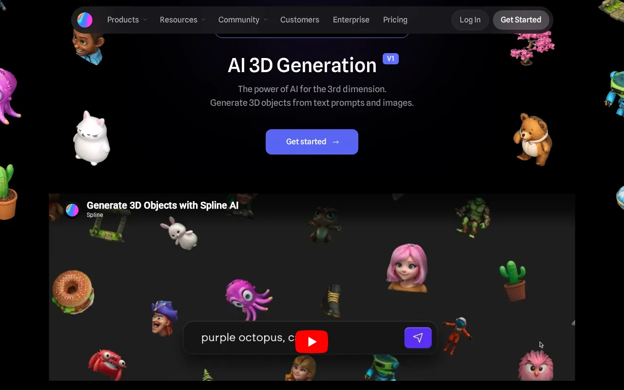 Spline AI — preview