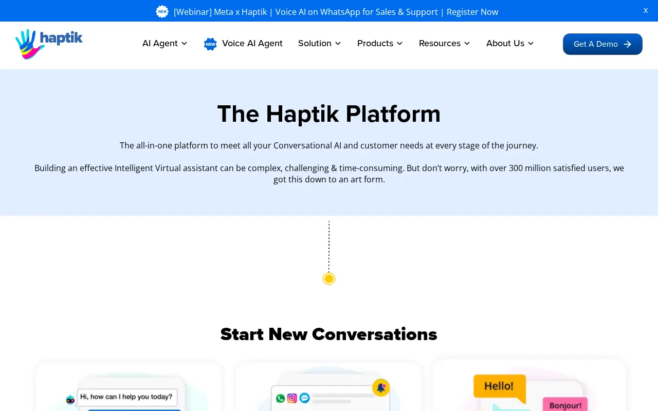 Haptik — preview