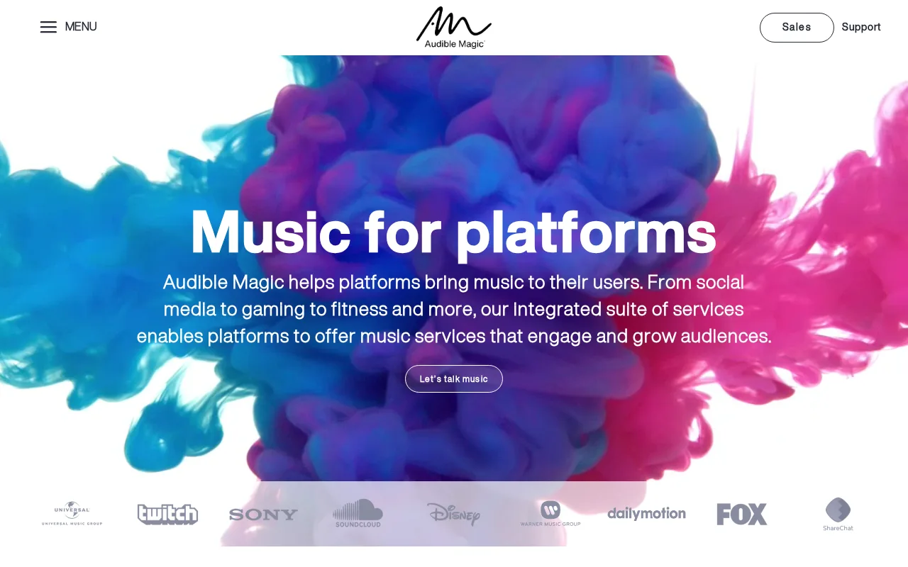 Audible Magic Content ID — preview