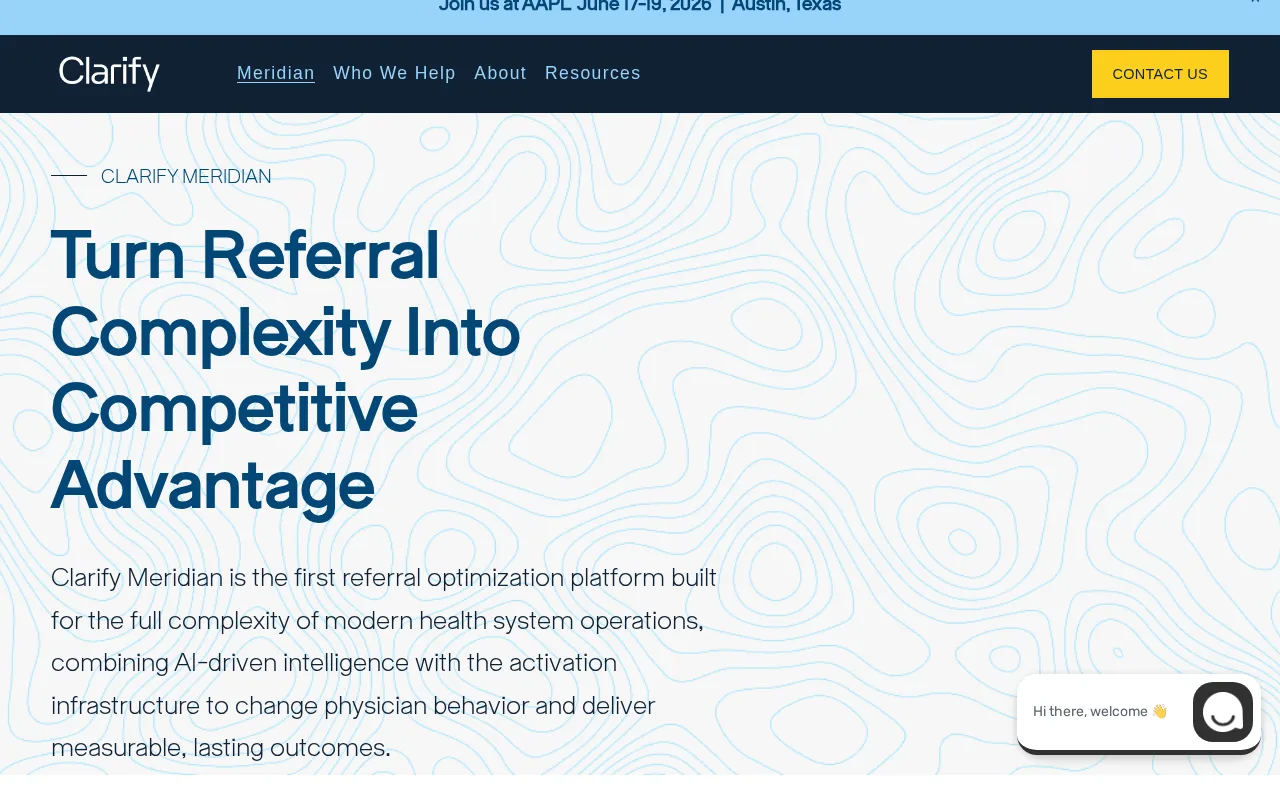 Clarify Health Platform — preview