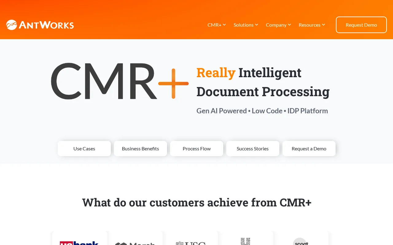 AntWorks CMR+ — preview