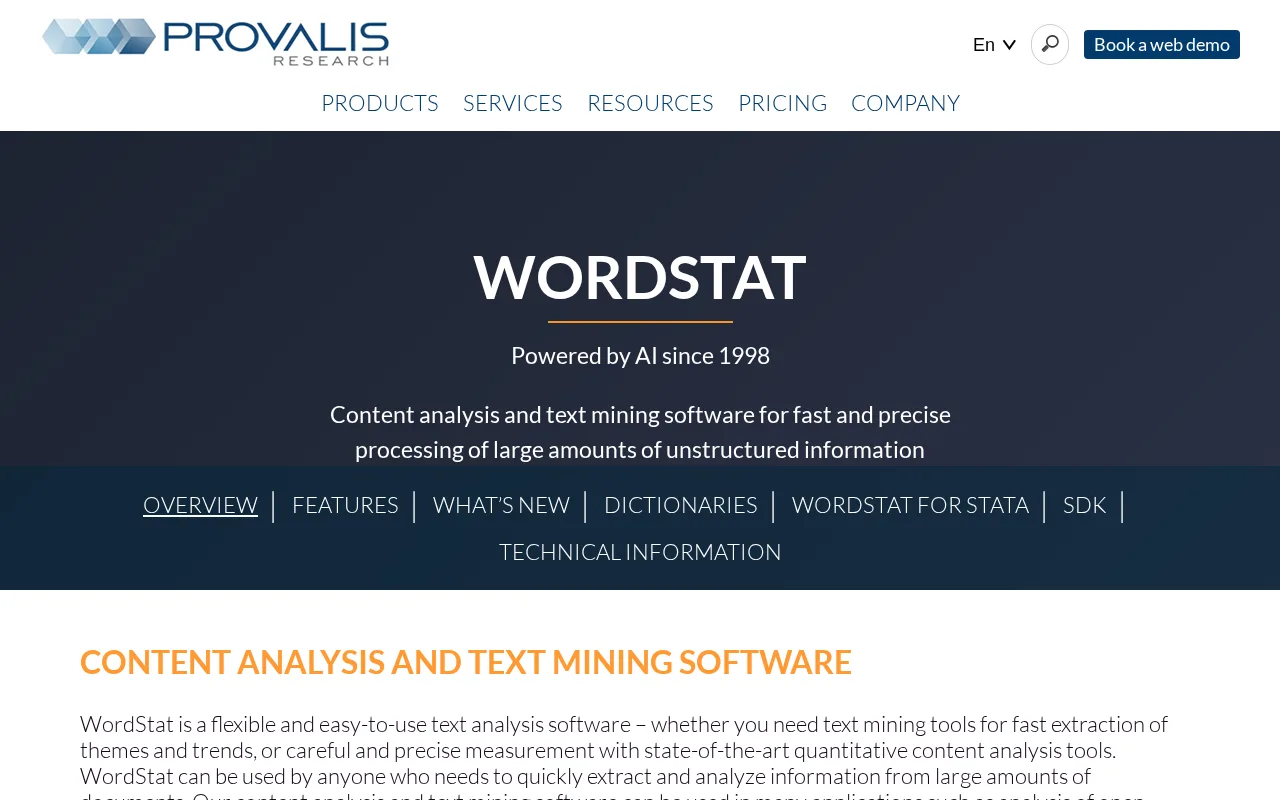 WordStat — preview
