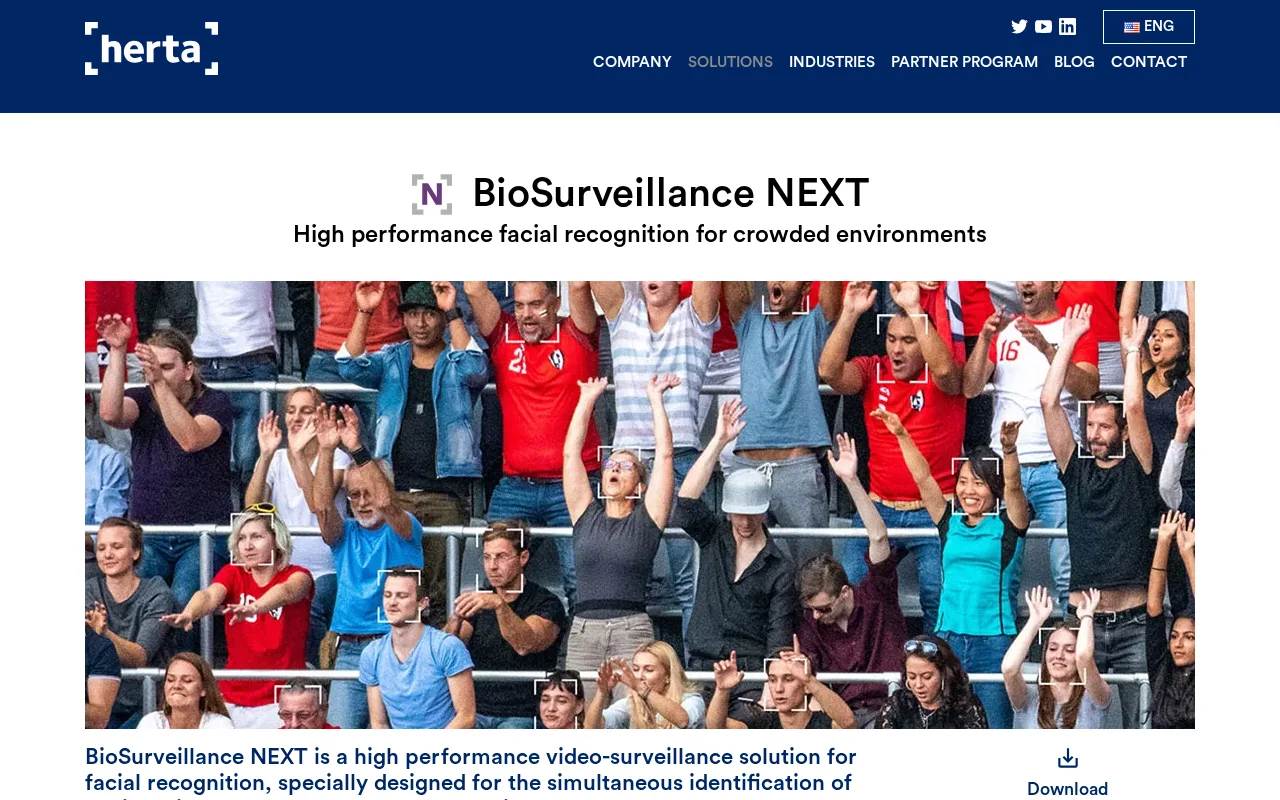 Herta BioSurveillance NEXT — preview
