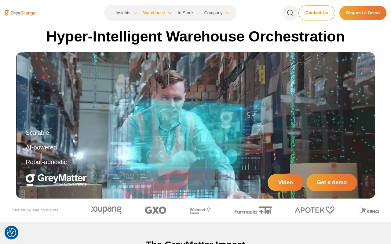 GreyOrange GreyMatter — preview