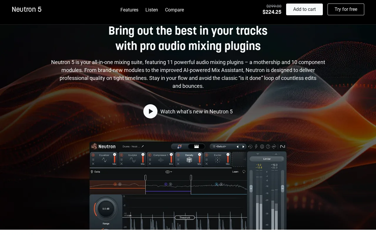iZotope Neutron — preview